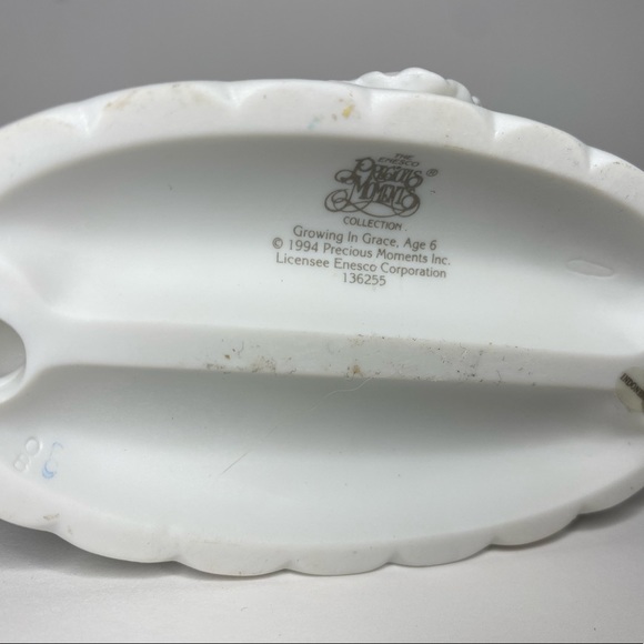 Vintage Precious Moments Growing in Grace Age 6 Figurine Blonde - Picture 5 of 5